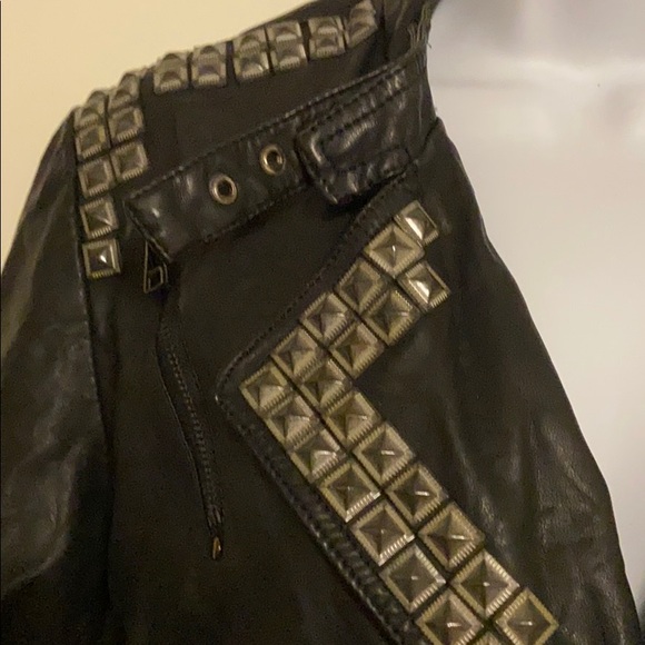 Embellished motorcycle jacket - Picture 3 of 6
